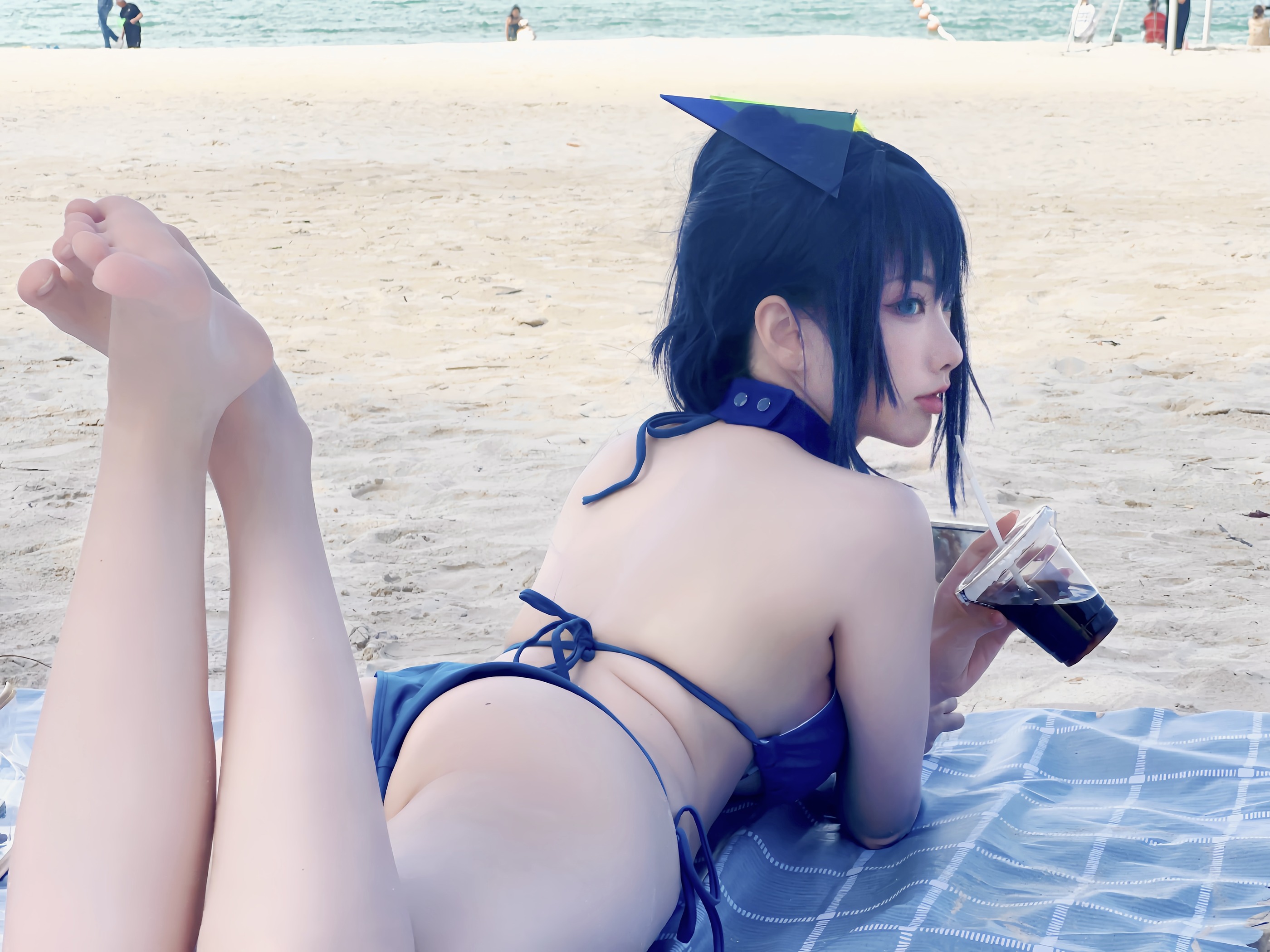 图片[1]-宮本桜 – NO.022 新泽西泳装[18P]-XikXak